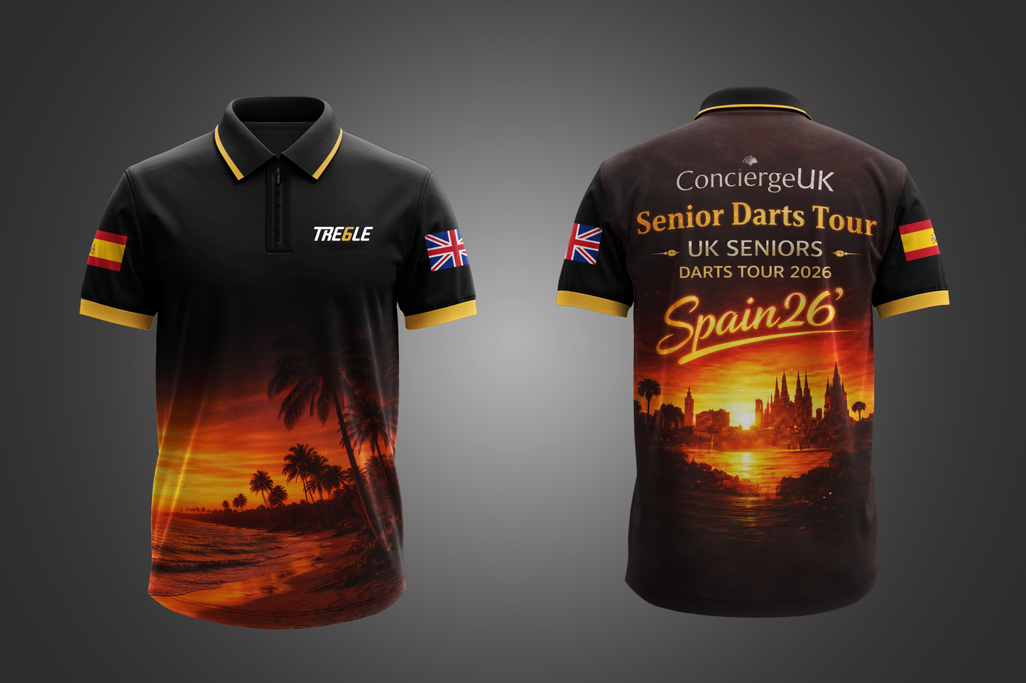 Concierge Seniors Darts Tour Spainsh Ltd Edition